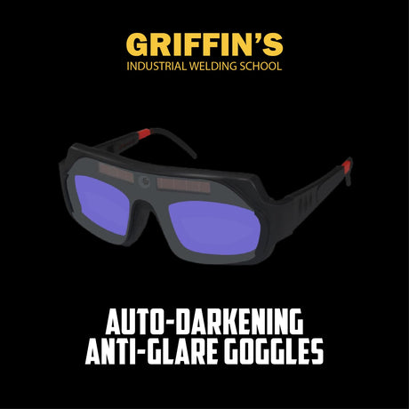 Auto-Darkening Anti-Glare Welding Goggles