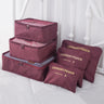 Korean Multi-Function Travel Storage Bag 6-Piece Set