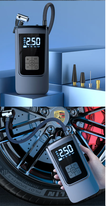 Portable Car Digital Tire Inflator Pump