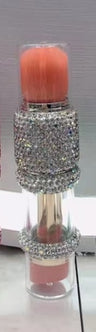 Five-in-One Portable Diamond Makeup Brush Set