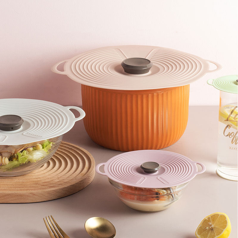High-Temperature Food-Grade Silicone Storage Cover