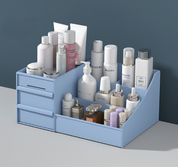 Large Drawer Makeup Organizer with Storage Box