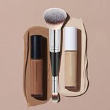 1pc Double Head Professional Makeup Brush Set 2 In 1