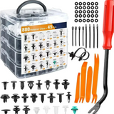 800PCS Car Bumper Repair Kit Boxed Universal Button