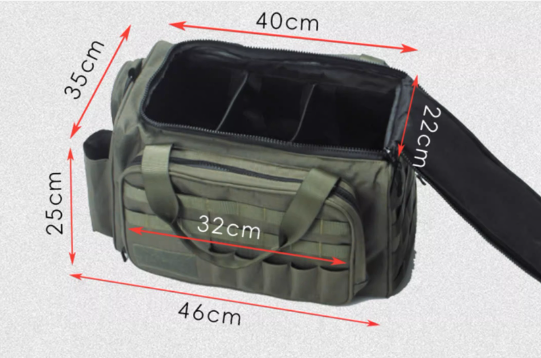 Portable Tactical Shoulder Bag for Camping Tableware