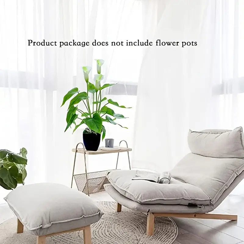 17-Inch Artificial Flower Plant for Home and Office Decor
