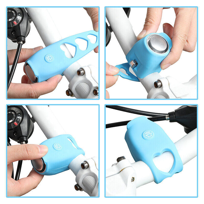 Bicycle Bell Electronic Horn - Silicone Mountain Bike Accessory