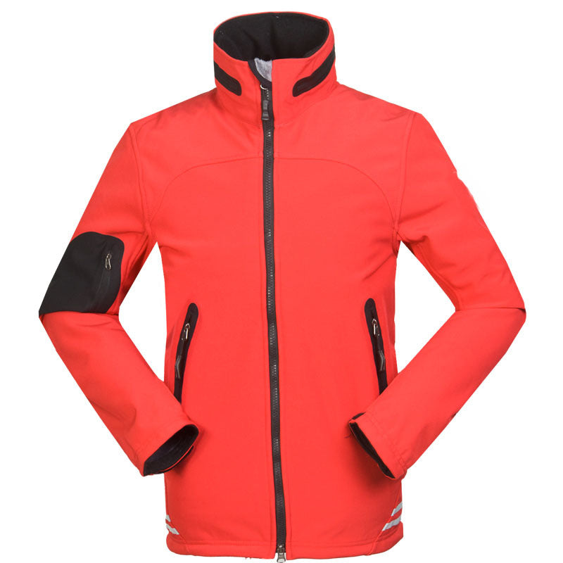 Hiking Casual Sports Softshell Jacket with Fleece