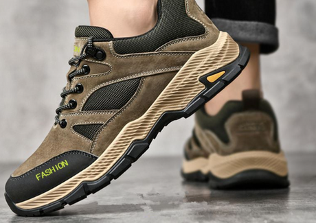 Men's Fashionable Outdoor Hiking Platform Shoes