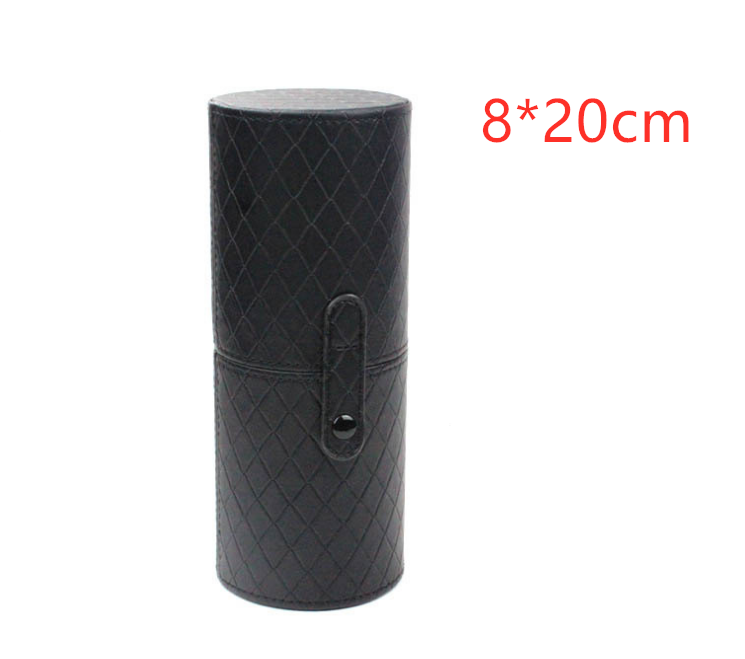 Geometric Makeup Brush Holder with Dustproof Design
