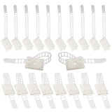 Cable Nylon TiesCable Classification Organizer TiesDesktop Wire Self Adhesive Ties20 Pieces White Cable Ties