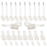 Cable Nylon TiesCable Classification Organizer TiesDesktop Wire Self Adhesive Ties20 Pieces White Cable Ties