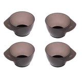 GSHLLO 4 PCS Plastic Hair Color Bowls Mixing Tint Bowls Hair Dye Tinting Bowls Hair Coloring Dyeing Tools for Salon Hairdressing