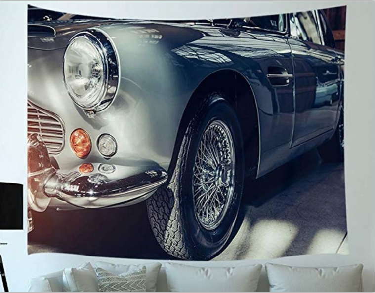 Printed Car Tapestry - Car Blanket