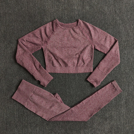 High Waist Yoga Pants Set