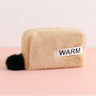 Plush Makeup Bag - Stylish Multi-functional Organizer