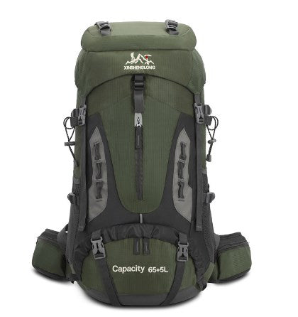 Waterproof Nylon Outdoor Backpack for Travel and Hiking