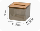 Transparent Tissue Box Holder for Home and Office