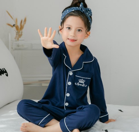 Cotton Children's Pajamas for Home Use