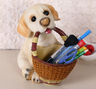Dog Home Decor Figurine and Key Storage Box