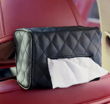 Car Seat-Back Tissue Box Holder