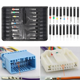 18Pcs Heavy Duty Thick Car Terminal Removal Kit Wire Connector Pin Release Tool