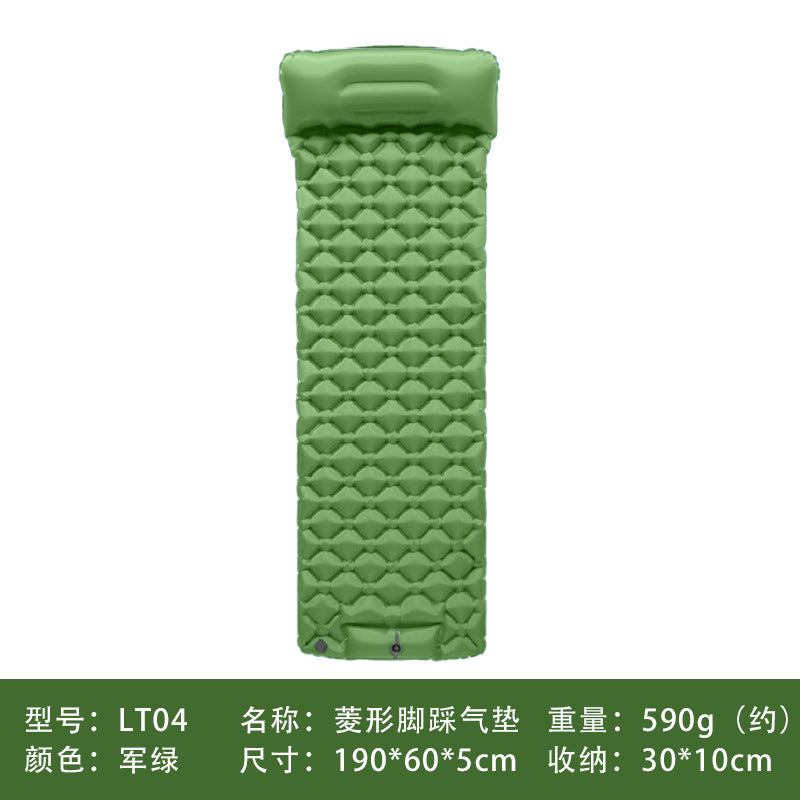 New Lightweight Outdoor Camping Inflatable Sleeping Pad
