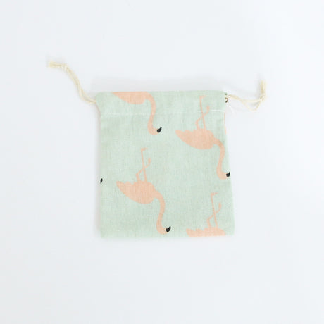 Cotton Linen Drawstring Storage Bag for Students