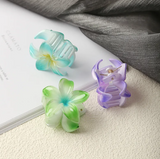 Mini Plumeria Claw Hair Clip