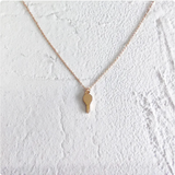 Simple Key Lock Clavicle Necklace