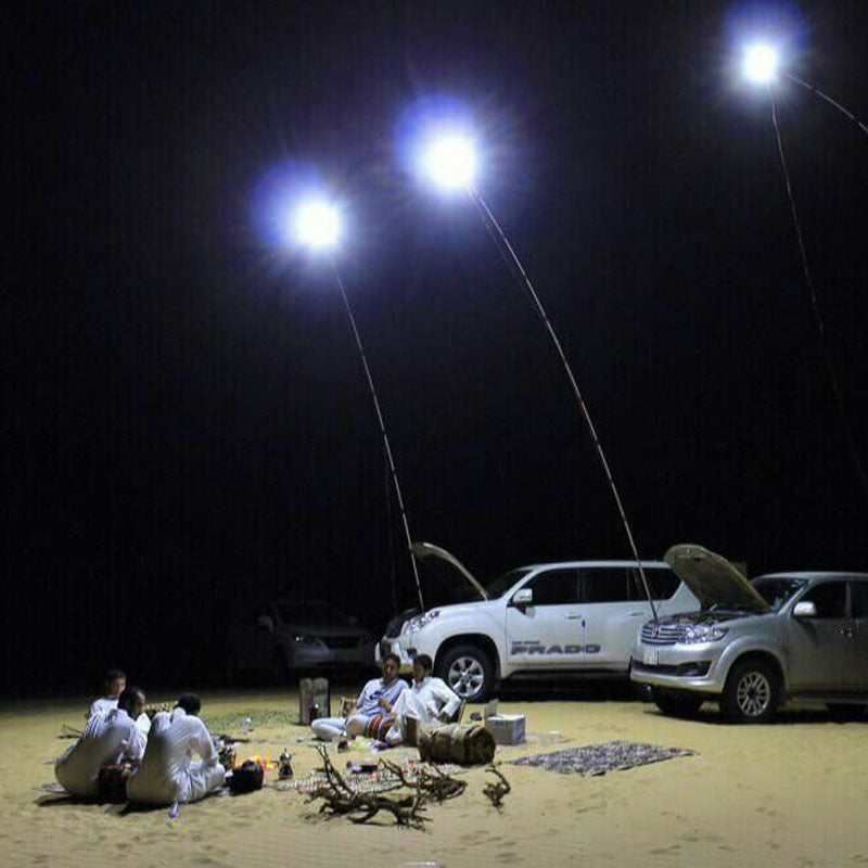 5m RF Remote Control LED Fishing Rod Light for Camping
