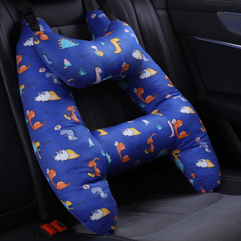 Children's Car Headrest Pillow for Comfortable Sleeping