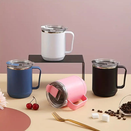 Stainless Steel Insulated Coffee Travel Mug with Lid