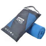 Rainleaf Microfiber Towel Perfect Travel & Gym & Camping Towel. Quick Dry - Super Absorbent - Ultra Compact - Lightweight. Suitable for Trip Beach Shower Backpacking Pool