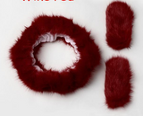 Car Steering Wheel Cover, Pure Wool Plush Design