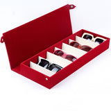 Rectangular Sunglasses Organizer with 8 Grids
