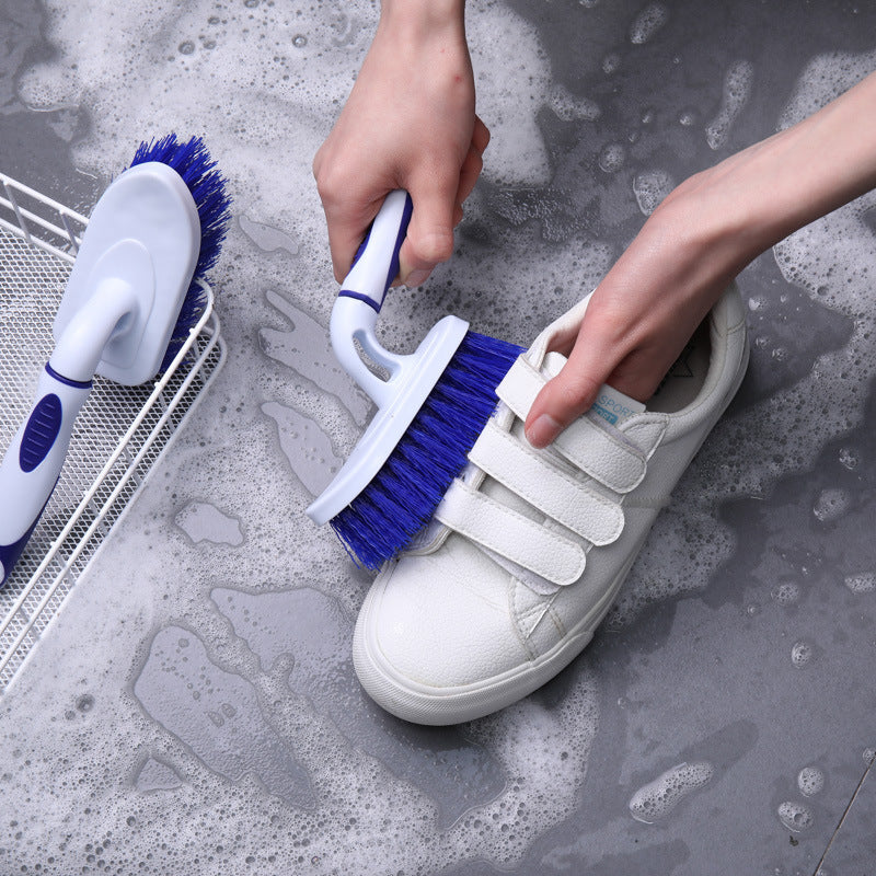 Large Long Handle Stiff Bristle Bathroom Cleaning Brush