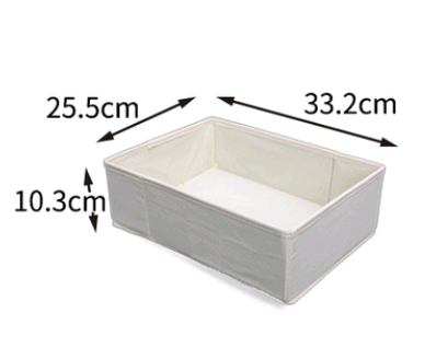 Fabric Drawer Organizer for Clothes and Accessories