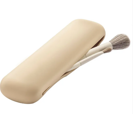 Portable Silicone Makeup Brush Storage Bag