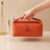 Waterproof Canvas Travel Toiletry Organizer Bag