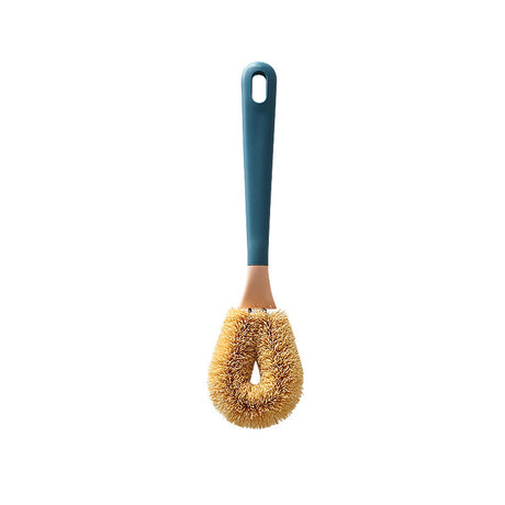 Durable Long Handle Pot Brush for Cleaning Pans
