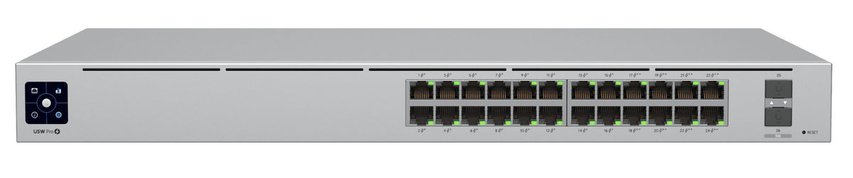 Ubiquiti UniFi Switch Pro 24 Ports PoE Gigabit 2xSFP+ USW-Pro-24-PoE (400W)