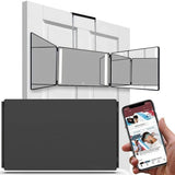 Portable Adjustable LED Wall-Mounted Makeup Mirror