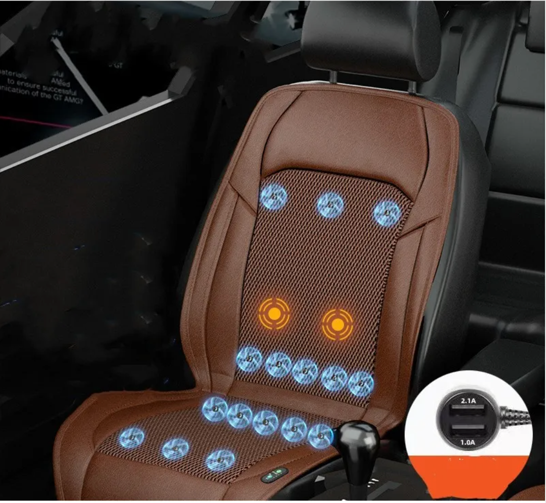 Ventilated Car Seat Cushion with Fan