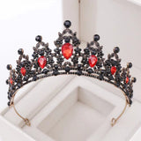 Luxury Rhinestone Bridal Crown Hair Accessory