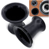 Kalevel 2 Pcs 3 Inch Speaker Port Tube Subwoofer Box Port Tube Bass Reflex Speaker Cabinet Port Tube Accessories Parts Replacement Vent for Car