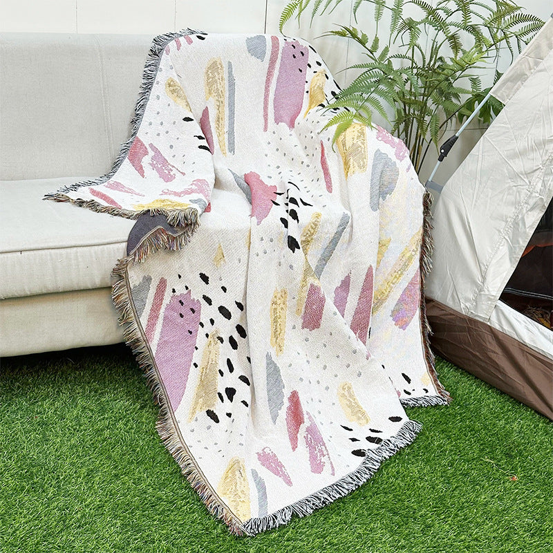 Bohemian Outdoor Camping Blanket and Picnic Mat