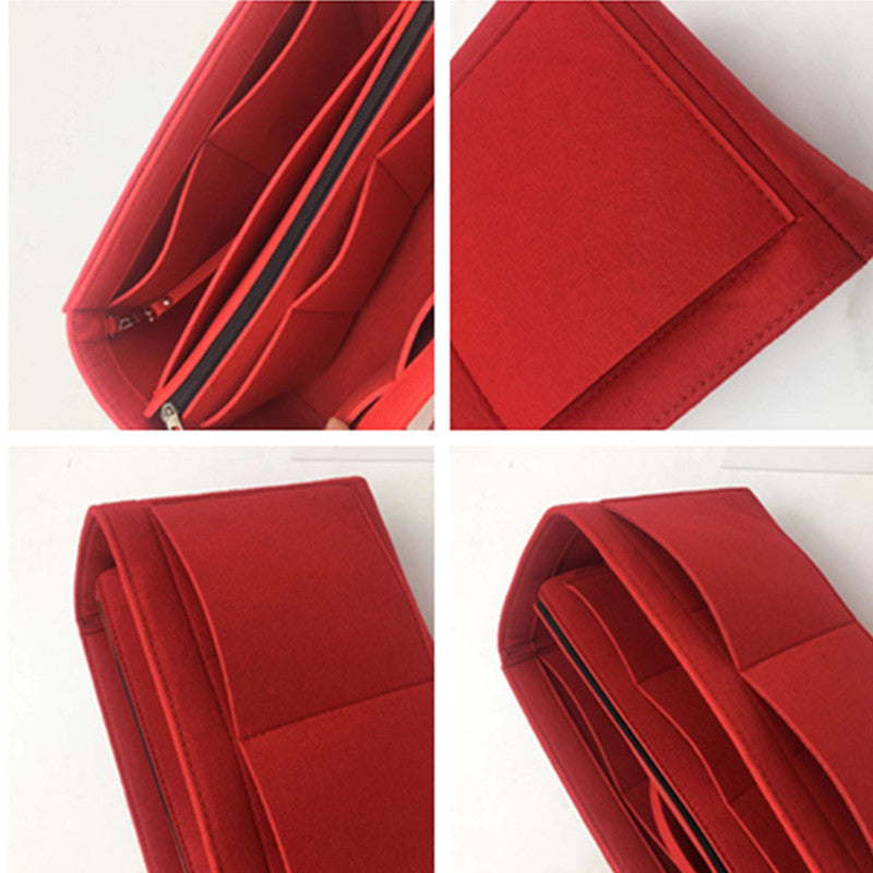 Makeup Bag, Multi-Functional Storage Felt Tote