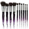 Crystal Diamond Makeup Brush Set for Beginners