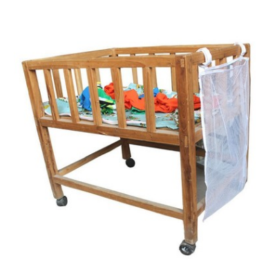 Multi-Purpose Baby Laundry Storage Bag with Mesh Design
